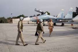 Căn cứ không quân Nga tại Syria.