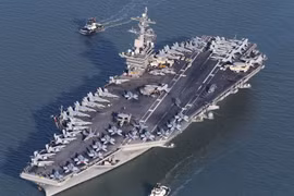 Tàu sân bay USS Theodore Roosevelt.