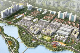 Phối cảnh tổng thể dự án The Diamond Park 