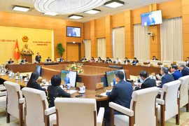 Trong hai ngày 10 và 11/4, Uỷ ban Thường vụ Quốc hội họp phiên thứ 22.