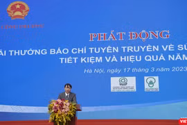 Ông Phương Hoàng Kim phát biểu tại Lễ phát động