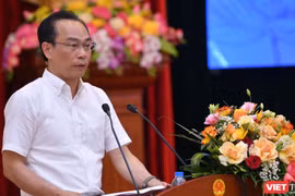 Thứ trưởng Bộ Giáo dục và Đào tạo Hoàng Minh Sơn.