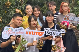Thương hiệu nhãn Sông Mã và các sản phẩm đặc trưng khác của Sơn La đã được lan toả đến với đông đảo người dân.