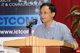 Phó Cục trưởng Cục Phát triển Thị trường và Hỗ trợ Doanh nghiệp Khoa học Công nghệ (NATEC), ông Phạm Đức Nghiệm.