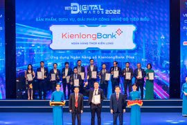 KienlongBank được vinh danh tại Giải thưởng Chuyển đổi số Việt Nam 2022