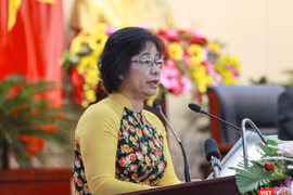 Bà Đặng Thị Kim Liên - Chủ tịch Ủy ban Mặt trận Tổ quốc Việt Nam TP Đà Nẵng