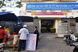 Điểm bán thịt heo bình ổn giá phục vụ Tết trên địa bàn Đà Nẵng (ảnh danang.gov.vn)