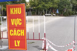 Khối phố Thịnh Mỹ, phường Cẩm An, TP Hội An, Quảng Nam bị phong tỏa, cách ly