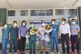 Bệnh nhân 936 tên H.Đ.B (trú phường Bình Thuận, quận Hải Châu, Đà Nẵng) tại buổi xuất viện