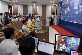 Trung tâm điều hành thông minh IOC Quảng NAm trong ngày khai trương