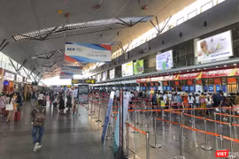 Một góc nhà ga quốc nội sân bay Đà Nẵng