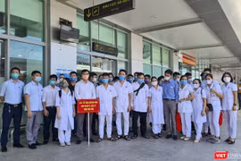 Đoàn bác sỹ tỉnh Phú Thọ đến Quảng Nam để hỗ trợ địa phương chống dịch COVID-19