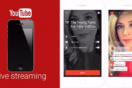 YouTube Live cho phép người dùng stream trực tiếp trên iPhone và iPad dễ dàng hơn (ảnh: Wow-zone)