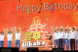 Vốn hóa thị trường của Alibaba đã tăng lên tới 570 tỷ đô la vào năm 2019 tính đến ngày 20 tháng 12 đưa công ty này trở thành công ty có giá trị thị trường lớn nhất châu Á. Ảnh: Nikkei Asian Review