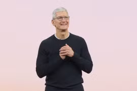 CEO Tim Cook của Apple. Ảnh: CNBC