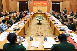 Thường vụ Quân ủy Trung ương tổ chức Hội nghị kiểm điểm năm 2019.