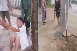 Hinh ảnh trong đoạn video đang phát tán trên mạng xã hội