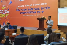 Buổi họp báo công bố sự kiện Online Friday 2019 diễn ra sáng nay.