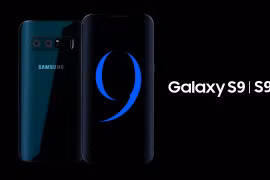 Ảnh render của Galaxy S9 dự kiến ra mắt cuối tháng 2 năm nay. Nguồn: 