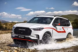 Maxus D90, một mẫu SUV 7 chỗ của hãng xe Trung Quốc. Ảnh: Indianautosblog 
