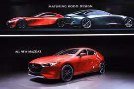 Xe điện đầu tay của Mazda sẽ được thiết kế dựa trên Mazda3. 