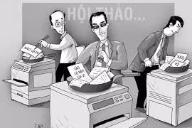 Vấn nạn sao chép luận văn đang tồn tại không chỉ riêng với sinh viên. ảnh: Thể thao & Văn hóa