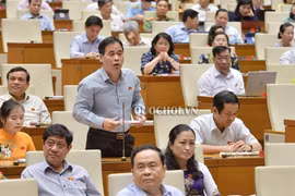 Quốc hội Việt Nam đã ứng dụng thử nghiệm công nghệ nhận dạng tiếng nói. Ảnh: Cổng thông tin điện tử Quốc hội