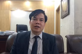 TS Lê Đình Vinh - Giám đốc Công ty luật Vietthink, người đã trúng tuyển trong kỳ thi tuyển Hiệu trưởng Trường Đại học Luật Hà Nội tháng 9/2015 nhưng không được bổ nhiệm. Ảnh: báo Đất Việt