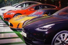 Ô tô của Tesla rất được ưa chuộng tại Trung Quốc
