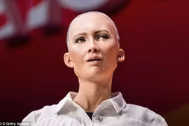 Người máy Sophia đã tuyên bố sẽ lấy chồng và sinh con. (Ảnh: Getty Image)