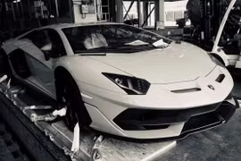 Mẫu xe Lamborghini Aventador SVJ được nhà nhập khẩu cung cấp ảnh