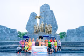 Một ngày chạy dưới mưa của runner Quảng Bình.