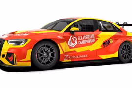 Mô hình xe mô phỏng trong bộ môn E-Racing.