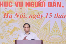 Thủ tướng Phạm Minh Chính phát biểu tại Hội nghị chuyên đề về đẩy mạnh cải cách thủ tục hành chính và hiện đại hóa phương thức chỉ đạo, điều hành phục vụ người dân, doanh nghiệp (Ảnh: VGP/Nhật Bắc)