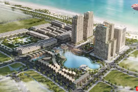 Phối cảnh tổng thể Khu đô thị du lịch quốc tế Regal Legend tại bán đảo xã Bảo Ninh, TP Đồng Hới, tỉnh Quảng Bình