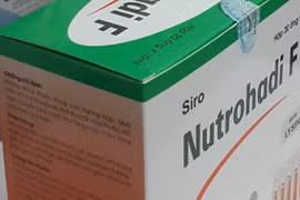Thuốc Siro uống Siro Nutrohadi F do Công ty CP Dược Hà Tĩnh sản xuất.