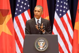 Tổng thống Barack Obama trong chuyến thăm lịch sử tới Việt Nam tháng 7/2016