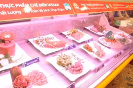 Các sản phẩm thịt bò do Hoàng Anh Gia Lai chăn nuôi và VISSAN phân phối. 