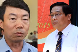 Ông Nguyễn Doãn Khánh (trái) và ông Hà Ngọc Chiến