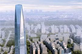 Phối cảnh Dự án Tháp Dầu khí trước đây.