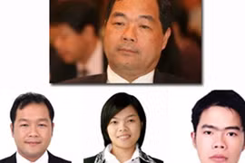 Gia đình ông Trầm Bê
