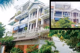Căn biệt thự nơi gia đình ông Hiển, cha đẻ của Giang Kim Đạt sinh sống được giới đầu tư cho biết có giá khoảng 30 tỷ đồng. Ảnh: Việt Văn