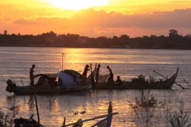 Sông Mekong đã bị ảnh hưởng nặng nề do việc xây dựng của Trung Quốc ở đầu nguồn