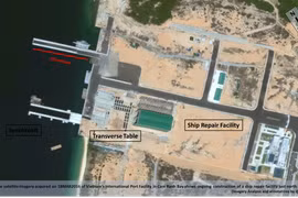 Hình ảnh vệ tinh về Cam Ranh của DigitalGlobe