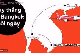Hình ảnh bản đồ trong chương trình “Điệp vụ tuyệt mật” trên VTV3 - Ảnh chụp lại màn hình