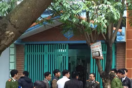 Nhà trung tá Lê Đức Tùng bị bắn vào đêm 14.12 - Ảnh: Văn Đông