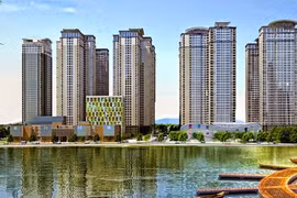 Phối cảnh khu phức hợp Goldmark City 136 Hồ Tùng Mậu.