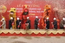 Đầu năm 2015, Vingroup cũng đã khởi công Dự án TTTM Vincom Lê Thánh Tông - Hải Phòng đặt tại số 4 - 5 - 7, đường Lê Thánh Tông, quận Ngô Quyền