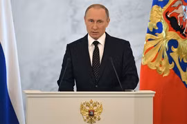 Tổng thống Putin đọc thông điệp liên bang 2015