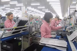 Samsung hiện là nhà đầu tư lớn nhất tại Việt Nam. Trong ảnh: Nhà máy Samsung ở Thái Nguyên